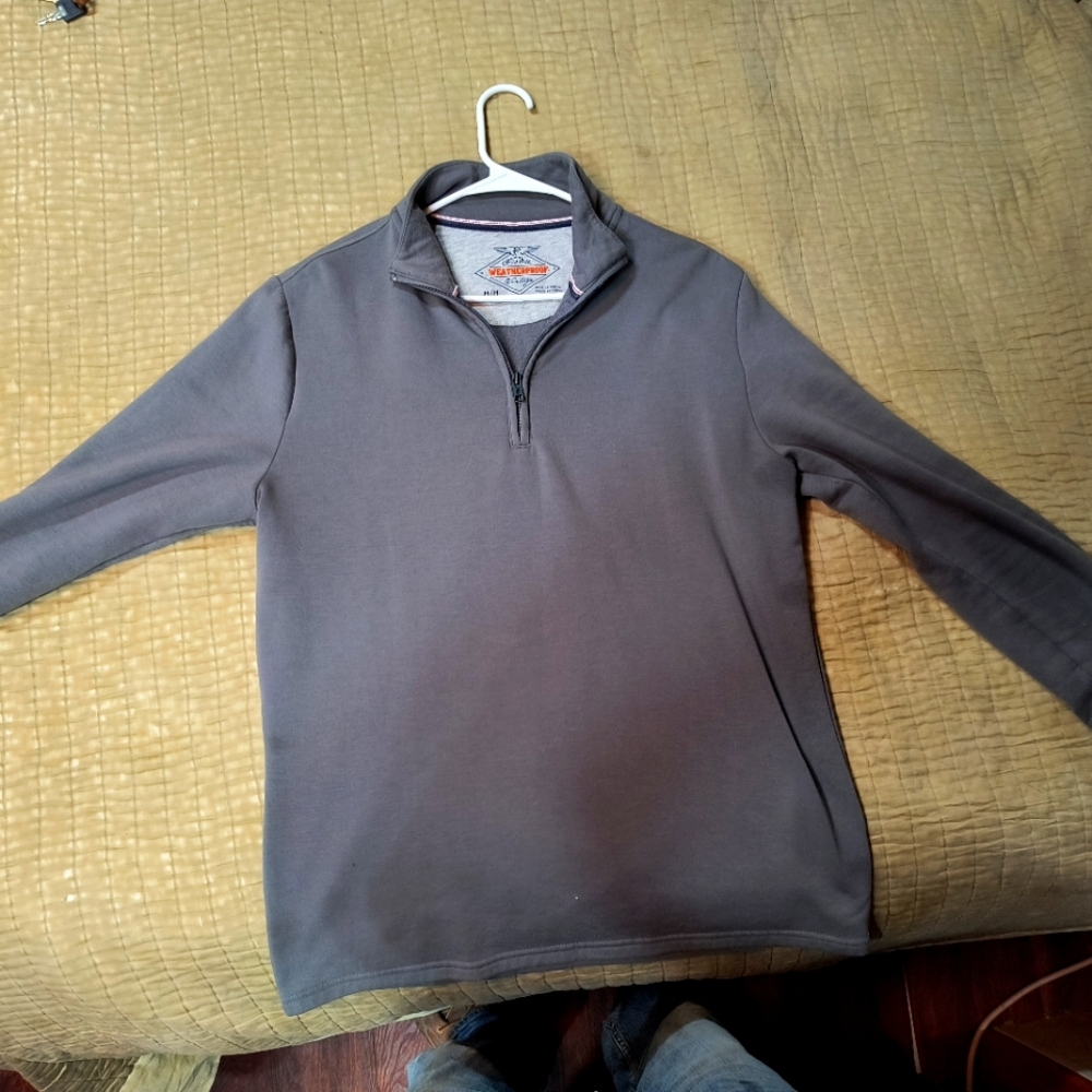 Weatherproof fleece pullover